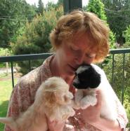 Gail Dame and Seantiago Havanese
